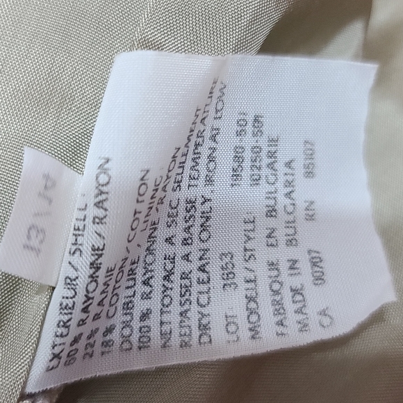 Vintage Short sleeve safari blazer - Picture 10 of 12